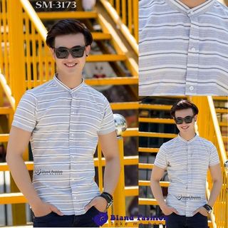 Ao mi nam tay ngan sm-3155
