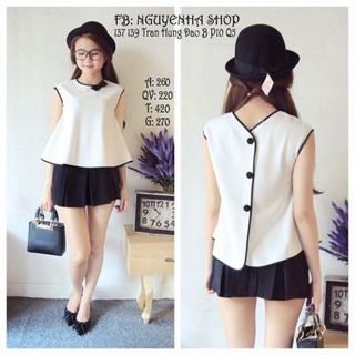 Áo viền siêu xinh