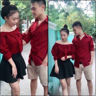 Sơmi cặpáo bẹt vai