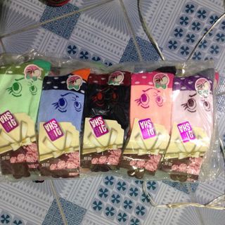 Tất nữ họa tiết mặt cười chất đẹp