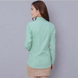Áo sơ mi sọc nhí năng động sh-a084