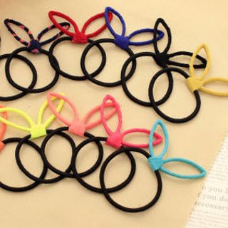 Buộc tóc tai thỏ đủ màu xinh xinh hàng oder