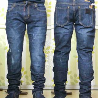 Quần jens nam cào nhẹ