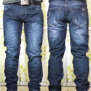 Quần jens nam cào nhẹ