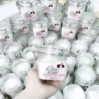 Kem body kích trắng - makeup da greentea mát lạnh