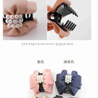 Cặp tóc xanh tím than màu kem hồng đen