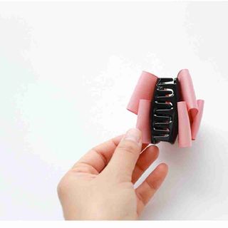 Cặp tóc xanh tím than màu kem hồng đen