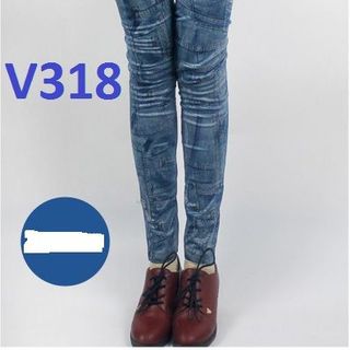 30k v318 - quần legging giả jean giá sỉ