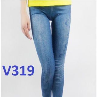 30k v319 - quần legging giả jean