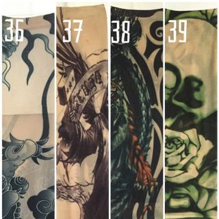 Găng tay hình xăm tattoo