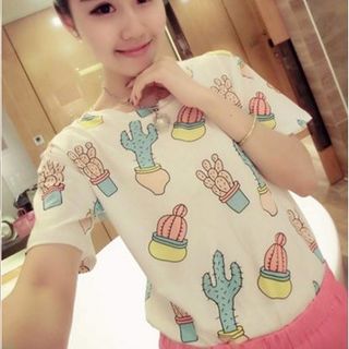 V333 áo thun cotton - size ml