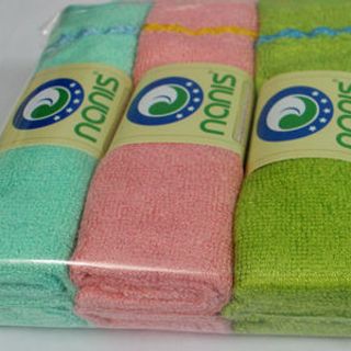 Khăn mặt sợi tre 30x30cm
