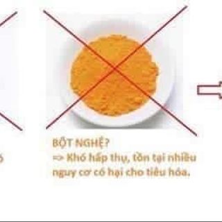 Tinh bột nghệ nhà làm