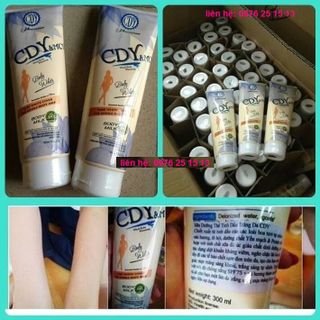 Kem duong body cdy trang da