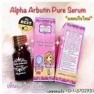 Serum thái alfabutin kích trăng mờ thăm