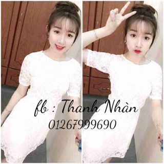 Đầm ren giá sỉ