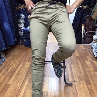 Bỏ sỉ quần jogger kaki may quần jogger kaki