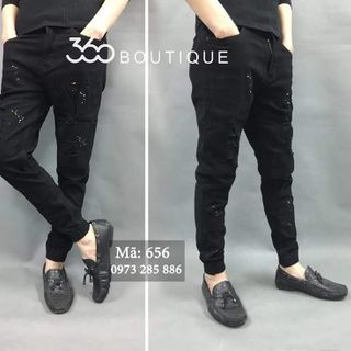 Bỏ sỉ quần jogger jean may quần jogger jean
