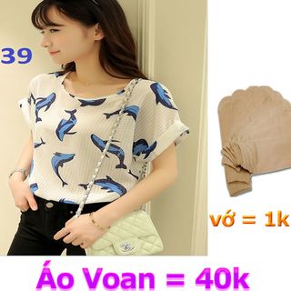 V337 - áo voan -