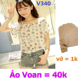 V339 - áo voan -