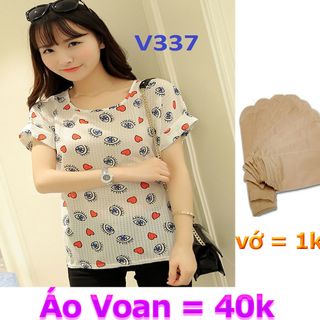 V339 - áo voan -