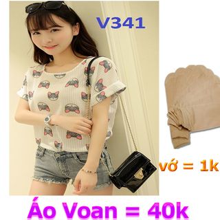 V340 - áo voan -