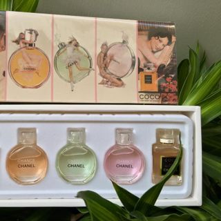 Set 5 chai nước hoa mini chanel 5ml hồng giá sỉ