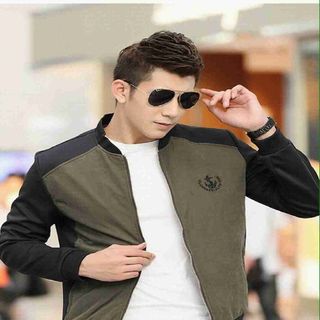 Khoác nam kaki mỏ neo