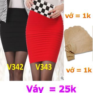 Váy xếp ly