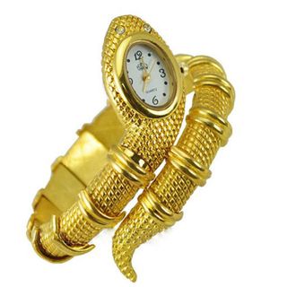 Đồng hồ nữ kết hợp vòng tay hình rắn sang trọng dhk010