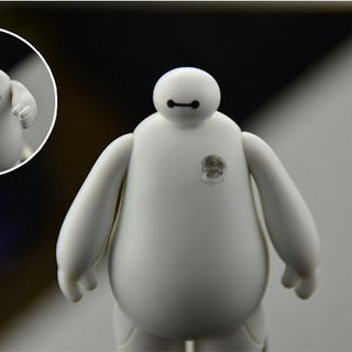 Móc khóa baymax có đèn led và biết nói i love you