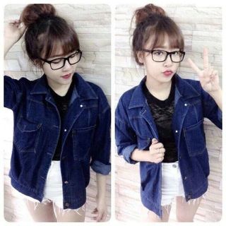 Áo khoát nữ form rộng