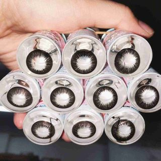 Lens lollipop đen