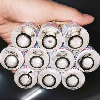 Lens lollipop đen