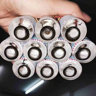 Lens lollipop đen