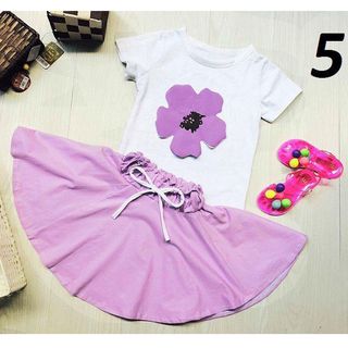 A22825 - 19/3 littlemon bộ váy có chip thun xòe in bông hoa nổisize 1-8