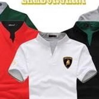 Áo thun lamborghini cổ trụ dạ quang giá sỉ