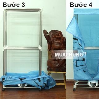 Máy sấy quần áo holtashi khung gập điều khiển từ xa thanh lý lượng lớn