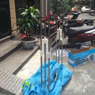 Máy sấy quần áo holtashi khung gập điều khiển từ xa thanh lý lượng lớn