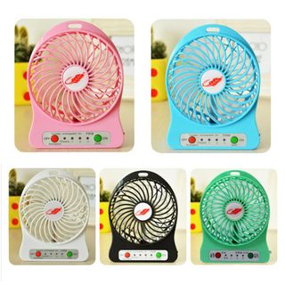 Quạt sạc mini pin rời 4 cánh cực mạnh