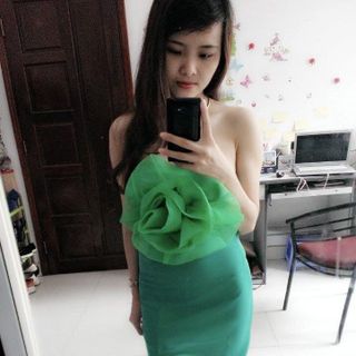 Đầm body cụp ngực hoa hồng giá sỉ