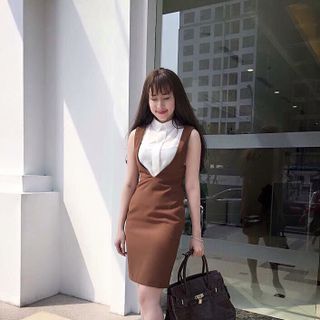 Set yếm áo somi giá sỉ