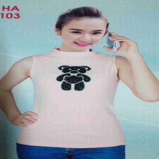 Áo sát lách nữ vải bo zich