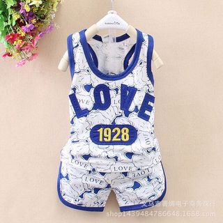 A23076 - 26/3 bộ love thêu đắp họa tiết in nướcsize 1-8