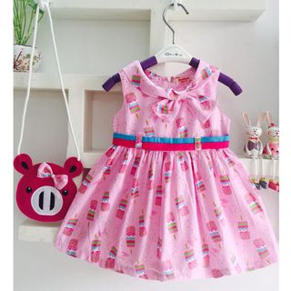 A23117 - đầm kate bông kèm túi oshkoshsize 1-8