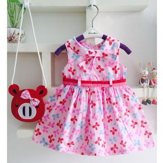 A23117 - đầm kate bông kèm túi oshkoshsize 1-8