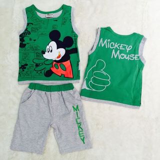 A23207 - bộ mickey bt 3 lỗ thêu in subisize 1-8