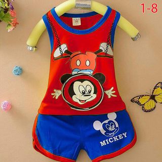 A23236 - 30/3 bộ chuột mickey 3d ngộ nghĩnh đáng yêusize 1-8
