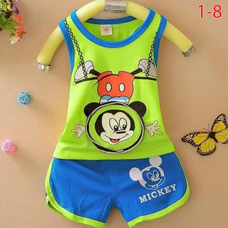A23236 - 30/3 bộ chuột mickey 3d ngộ nghĩnh đáng yêusize 1-8