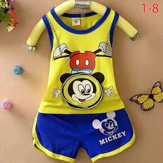 A23236 - 30/3 bộ chuột mickey 3d ngộ nghĩnh đáng yêusize 1-8